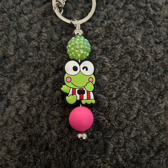Handcrafted beaded hello kitty and friends keychain - Picture 1 of 8